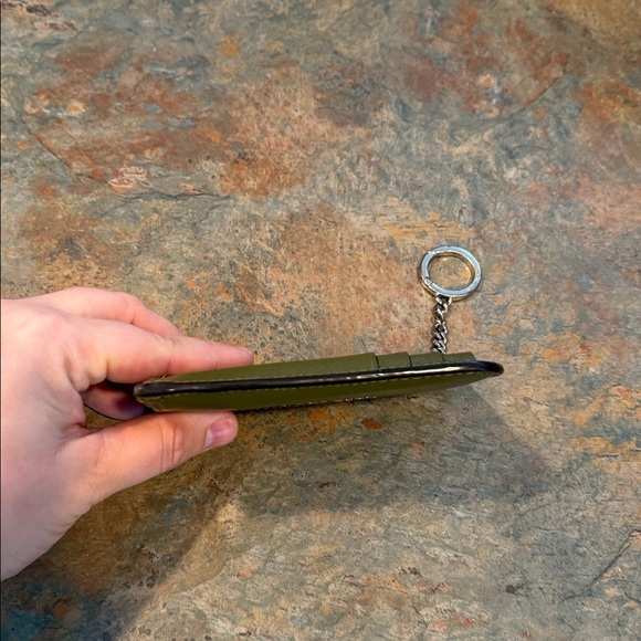 Kate Spade Green Keychain Pouch EUC - Picture 4 of 11